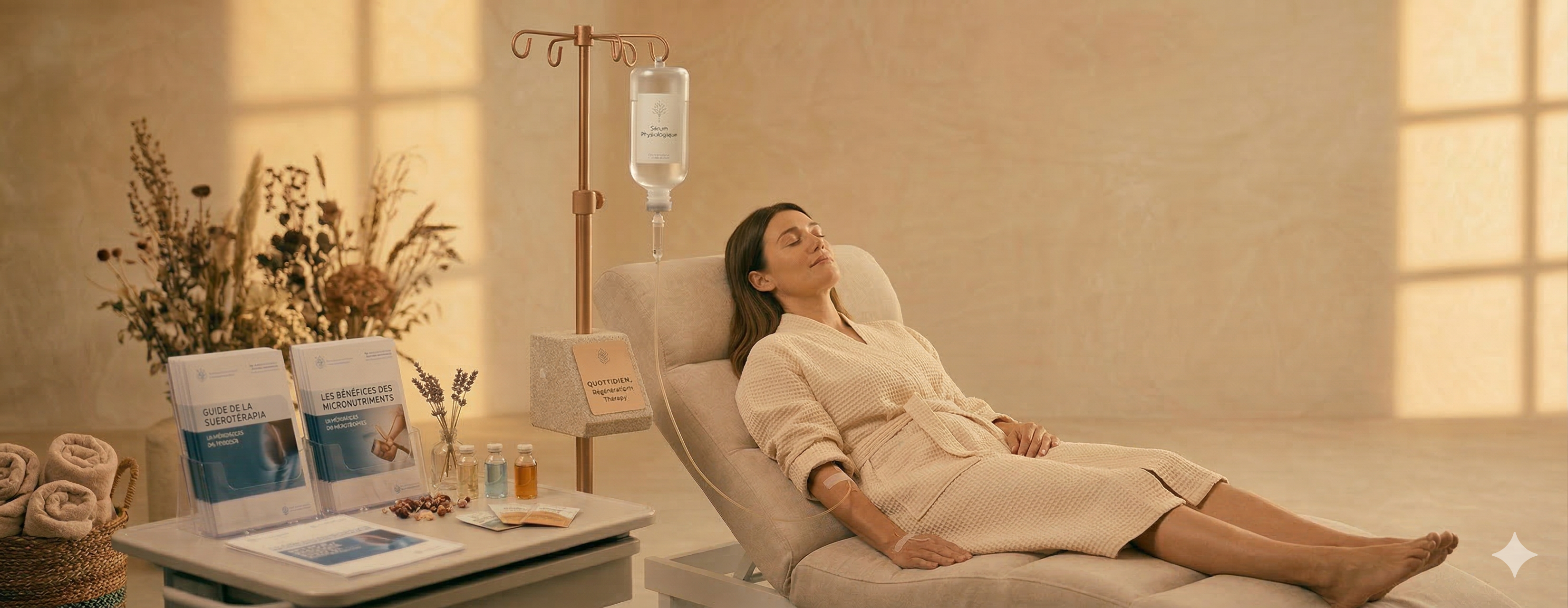 Sueroterapia: la terapia intravenosa de micronutrientes